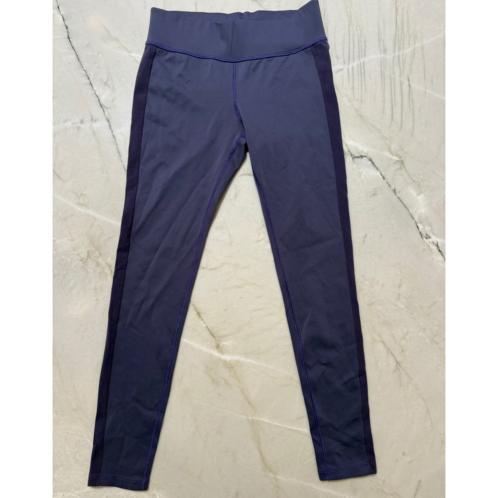 James Perse Yosemite Purple Performance Leggings Sz 2 WHU1478VU Made in USA 105